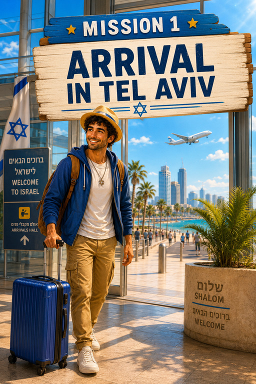 ARRIVAL IN TEL AVIV — Mission 1
