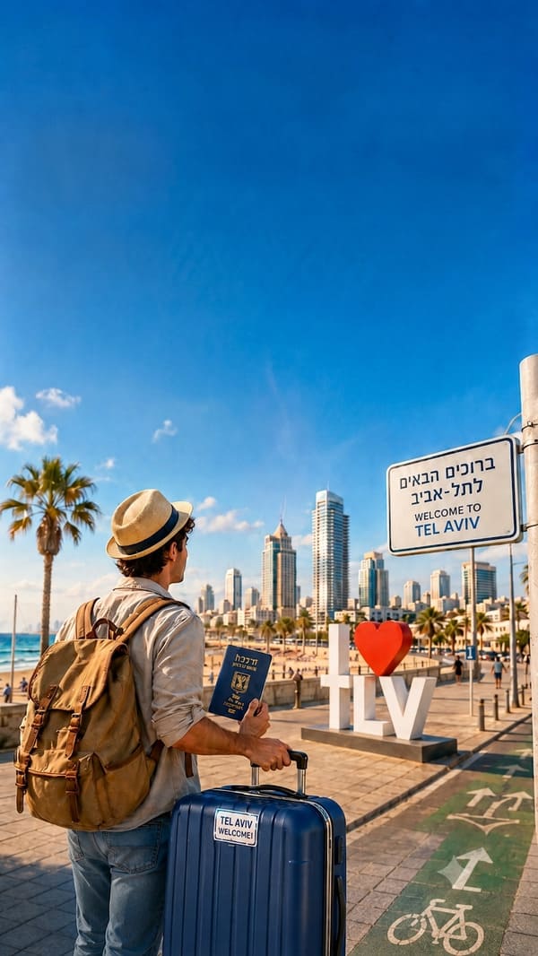 ARRIVAL IN TEL AVIV — Mission 1